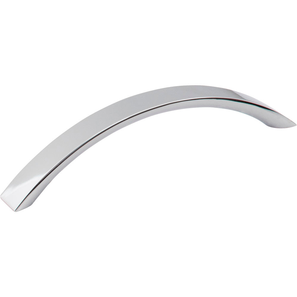 Elements 776-128PC: 128 mm cc Belfast Arch Bar Cabinet Pull - Polished Chrome