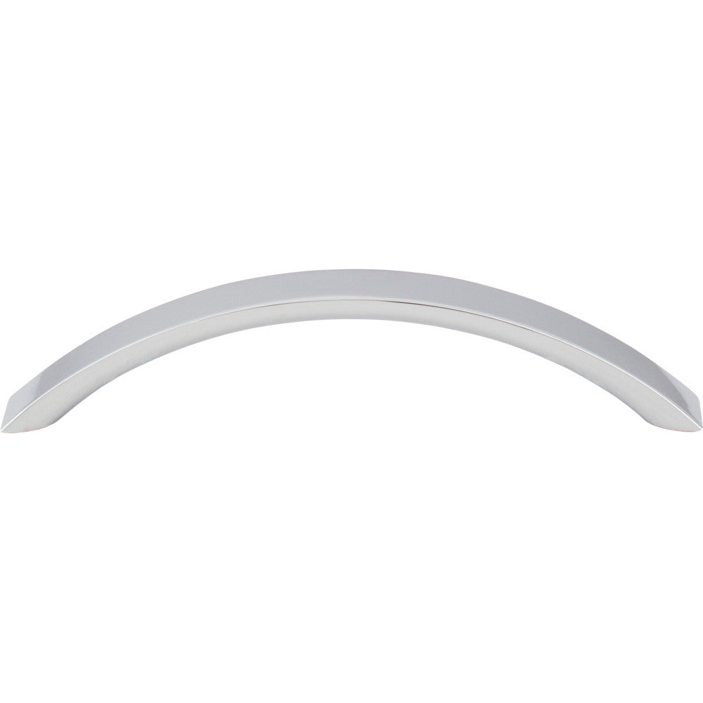 Elements 776-128PC: 128 mm cc Belfast Arch Bar Cabinet Pull - Polished Chrome