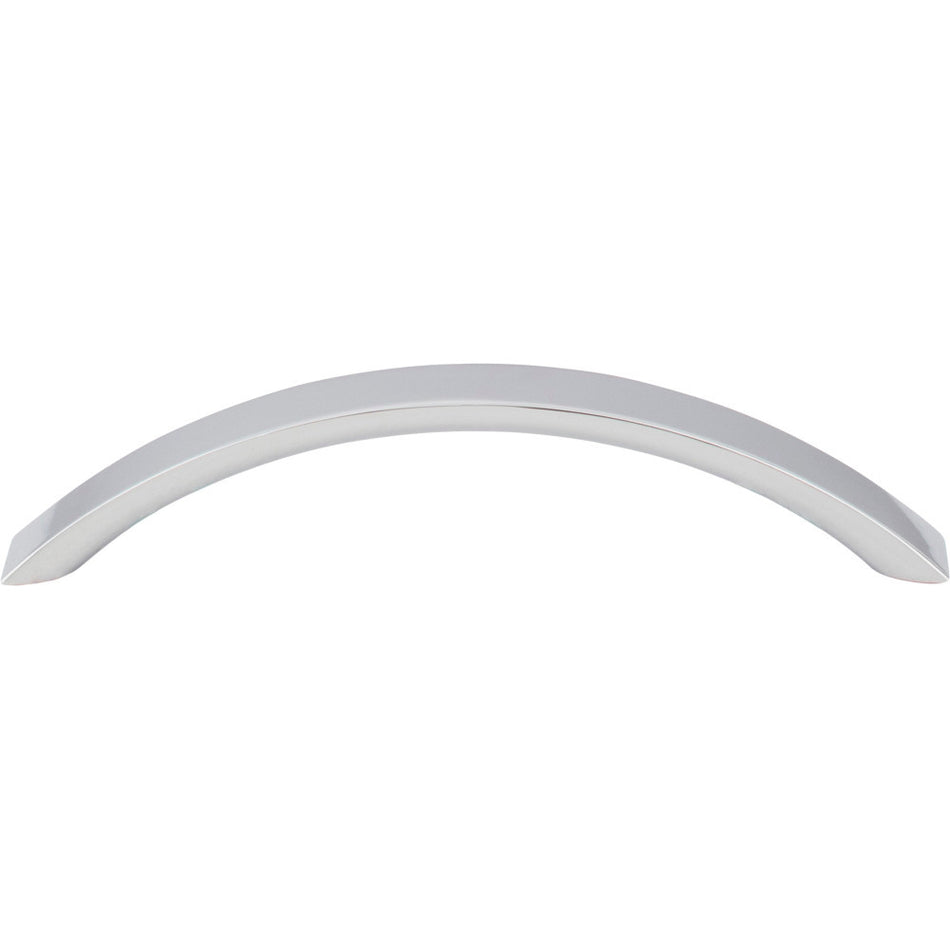 Elements 776-128PC: 128 mm cc Belfast Arch Bar Cabinet Pull - Polished Chrome