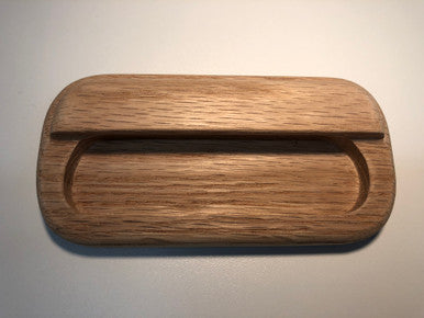 Cal Crystal 7770: 96mm cc Flush Cabinet Pull - Oak