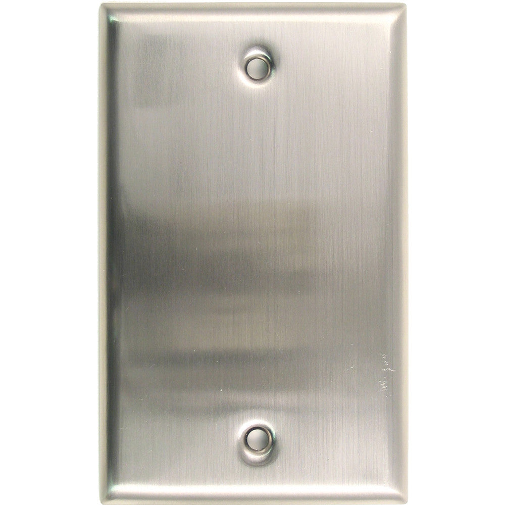 Rusticware 780SN: Single Blank Switchplate - Satin Nickel