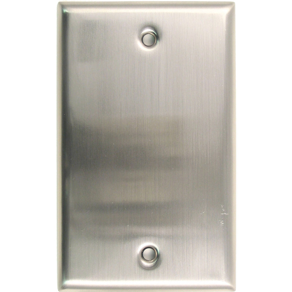 Rusticware 780SN: Single Blank Switchplate - Satin Nickel