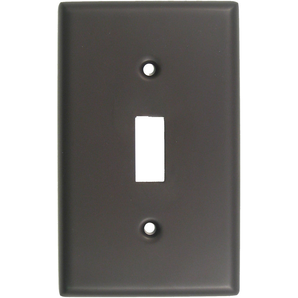 Rusticware 782ORB: Single Switch Switchplate - Oil Rubbed Bronze