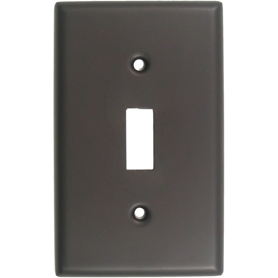 Rusticware 782ORB: Single Switch Switchplate - Oil Rubbed Bronze