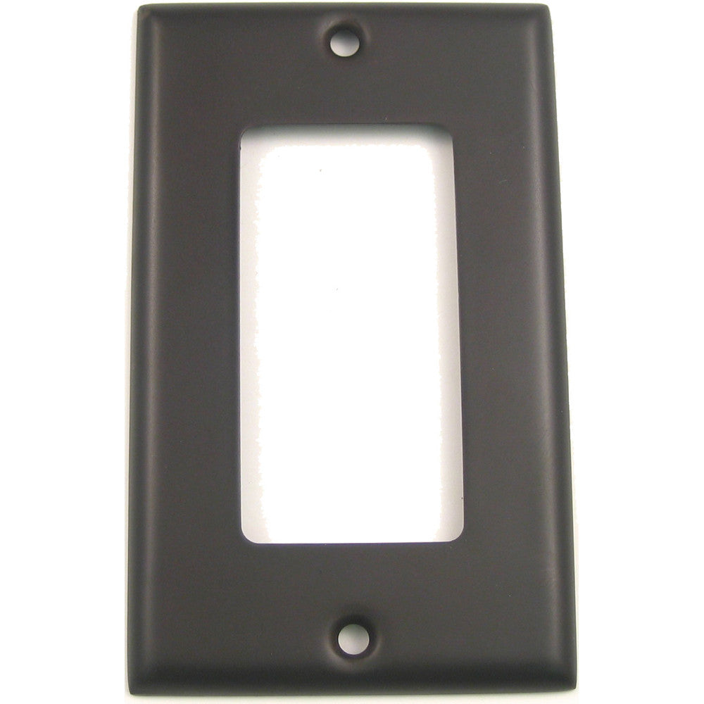 Rusticware 784ORB: Single Rocker Switchplate - Oil Rubbed Bronze