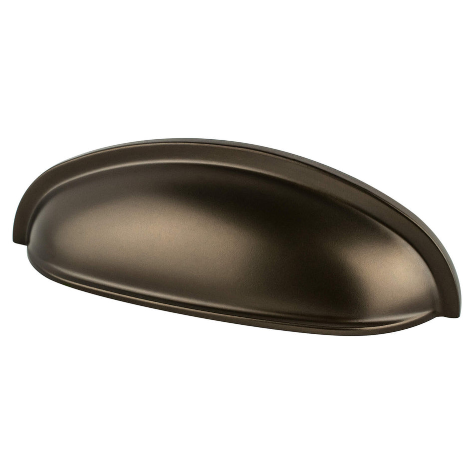 Berenson 7875-1ORB: 3" cc Adagio Cup Cabinet Pull - Oil Rubbed Bronze
