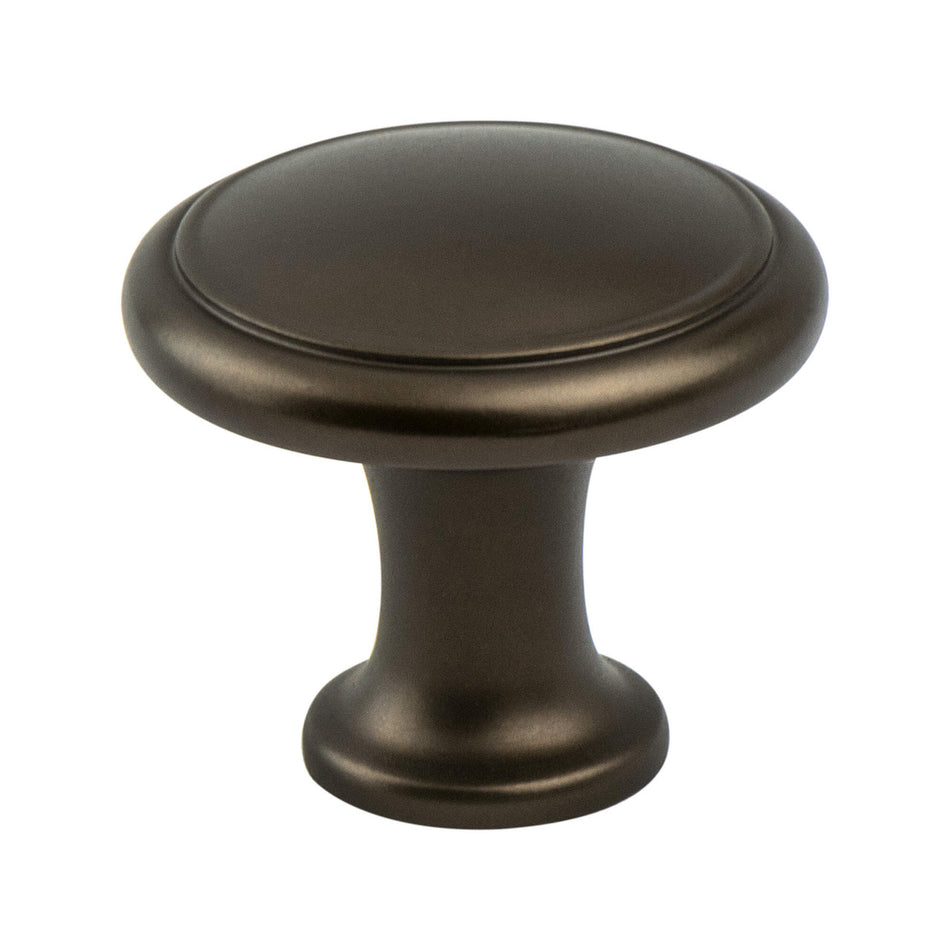 Berenson 7879-1ORB: 1-3/16" Adagio Cabinet Knob - Oil Rubbed Bronze