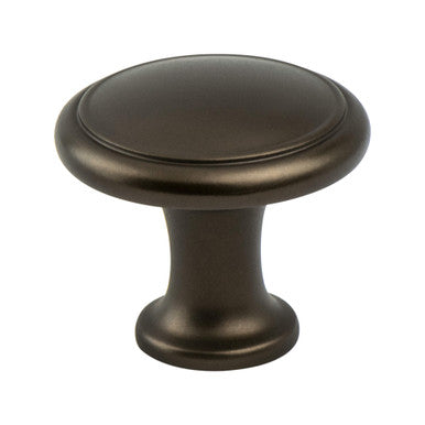Berenson 7879-1ORB: 1-3/16" Adagio Cabinet Knob - Oil Rubbed Bronze
