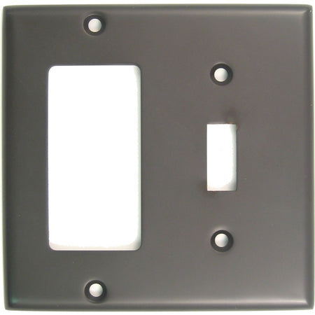 Rusticware 788ORB: Double Rocker/Switch Switchplate - Oil Rubbed Bronze