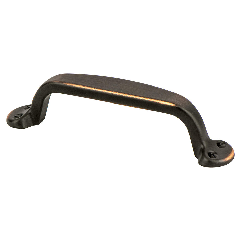 Berenson 7890-1VB: 96mm cc Vibrato Cabinet Pull - Verona Bronze