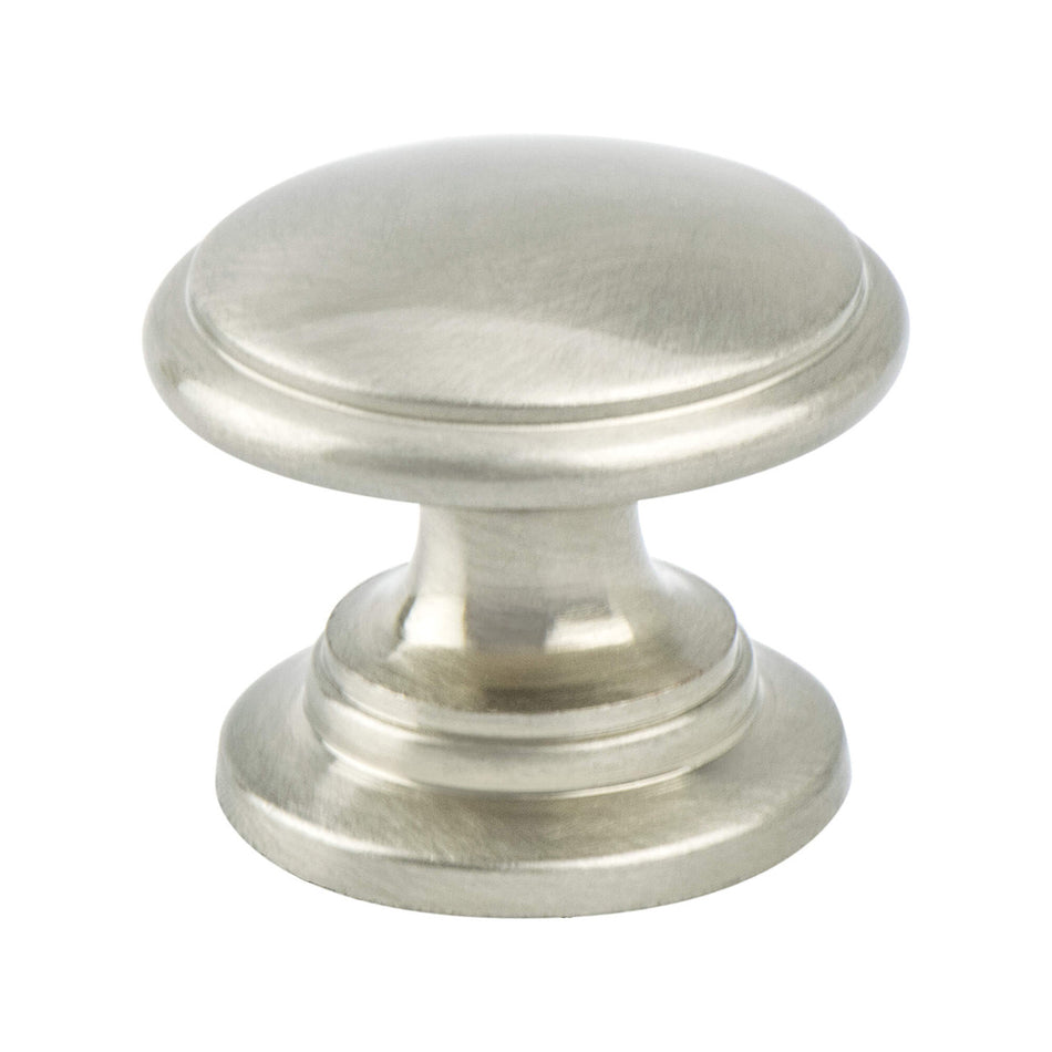 Berenson 7891-1BPN: 1-3/16" Andante Cabinet Knob - Brushed Nickel
