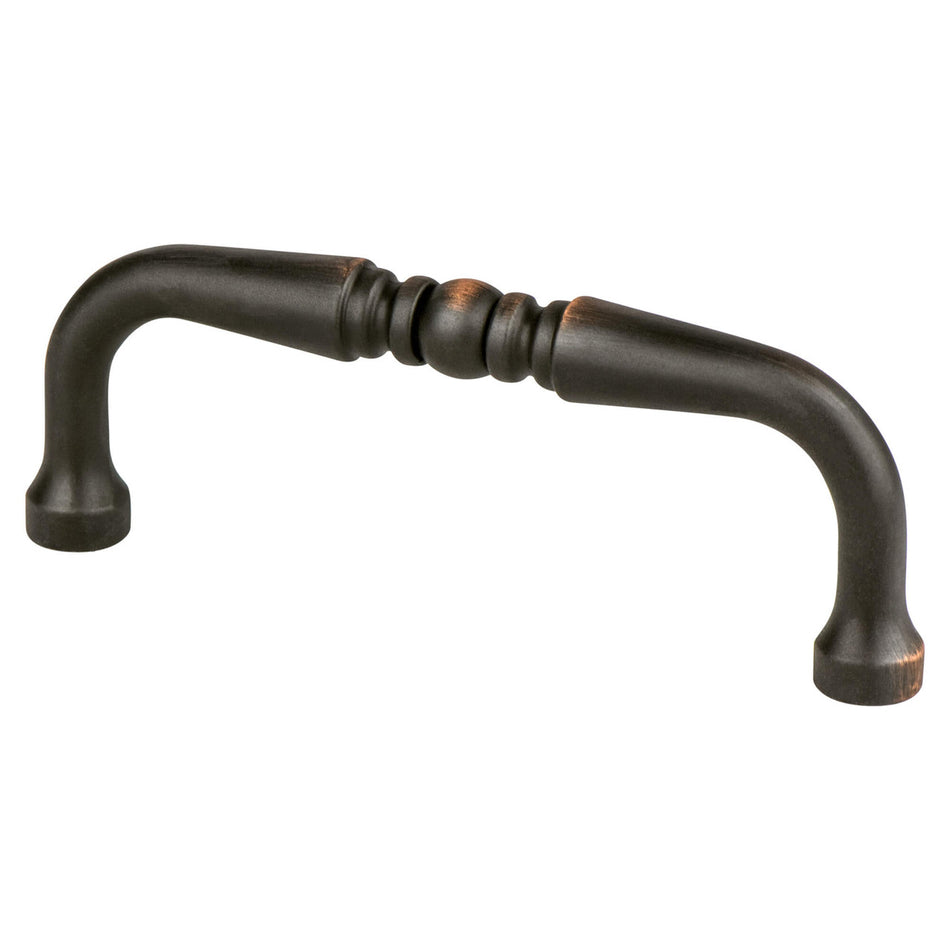 Berenson 7901-1VB: 3" cc Vibrato Cabinet Pull - Verona Bronze