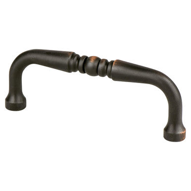 Berenson 7901-1VB: 3" cc Vibrato Cabinet Pull - Verona Bronze