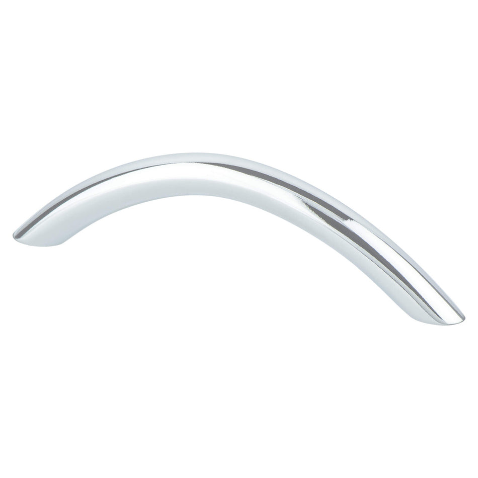 Berenson 7924-2026: 96mm cc Contemporary Advantage Three Cabinet Pull - Polished Chrome