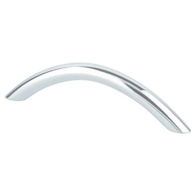 Berenson 7924-2026: 96mm cc Contemporary Advantage Three Cabinet Pull - Polished Chrome