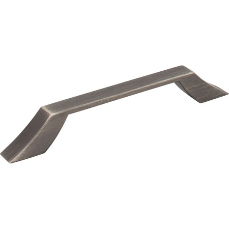 Jeffrey Alexander 798-128BNBDL: 128mm cc Royce Handle Cabinet Pull - Brushed Pewter