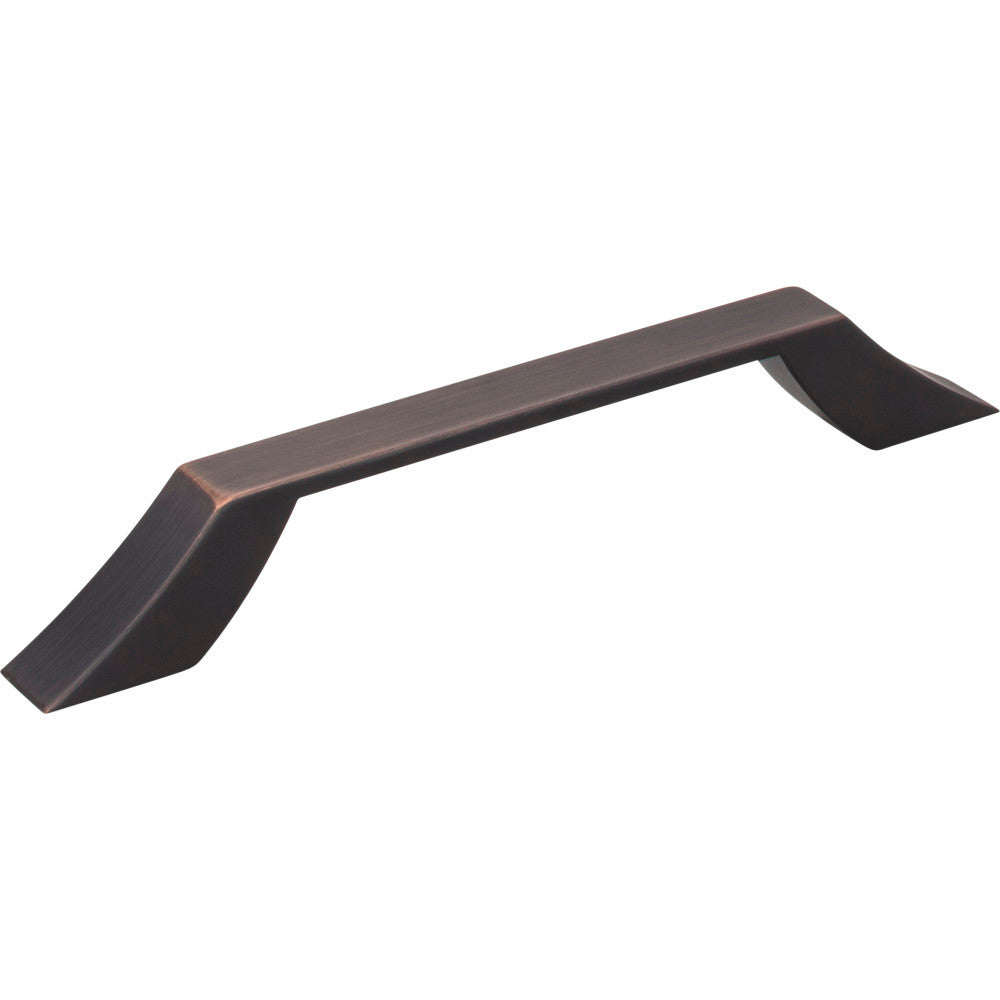 Jeffrey Alexander 798-128DBAC: 128mm cc Royce Handle Cabinet Pull - Brushed Oil Rubbed Bronze