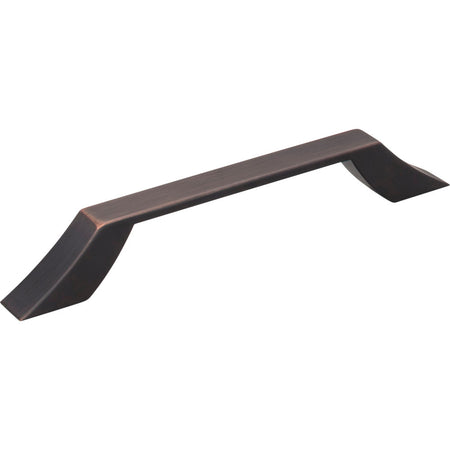 Jeffrey Alexander 798-128DBAC: 128mm cc Royce Handle Cabinet Pull - Brushed Oil Rubbed Bronze