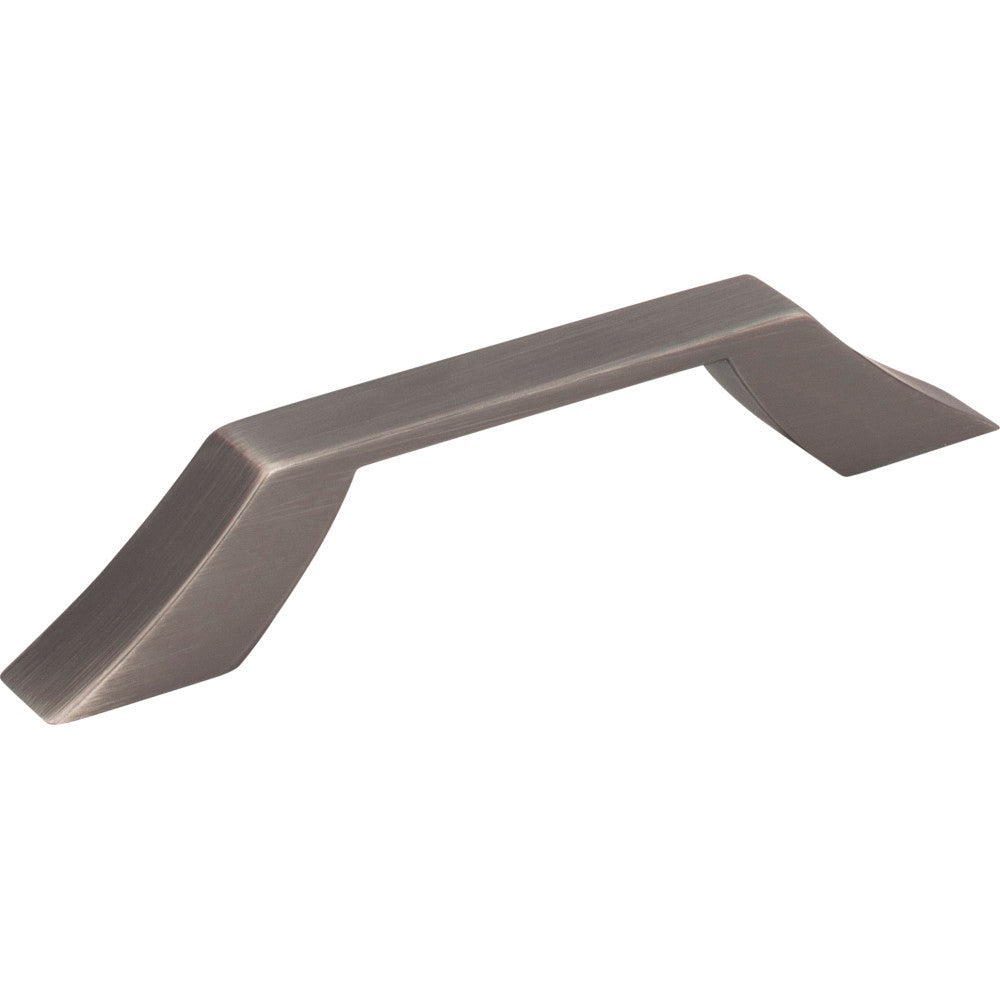 Jeffrey Alexander 798-96BNBDL: 96mm cc Royce Handle Cabinet Pull - Brushed Pewter