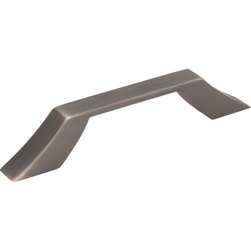 Jeffrey Alexander 798-96BNBDL: 96mm cc Royce Handle Cabinet Pull - Brushed Pewter