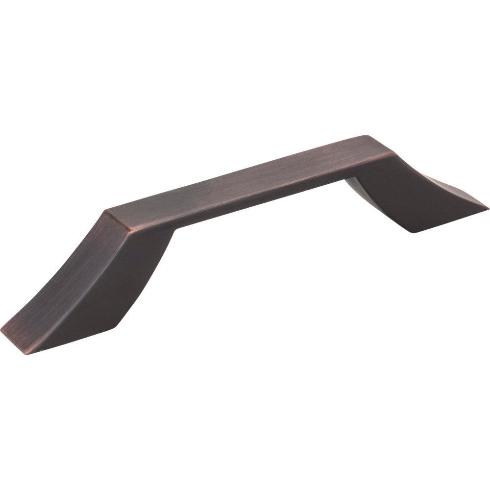 Jeffrey Alexander 798-96DBAC: 96mm cc Royce Handle Cabinet Pull - Brushed Oil Rubbed Bronze