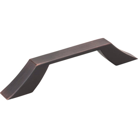 Jeffrey Alexander 798-96DBAC: 96mm cc Royce Handle Cabinet Pull - Brushed Oil Rubbed Bronze