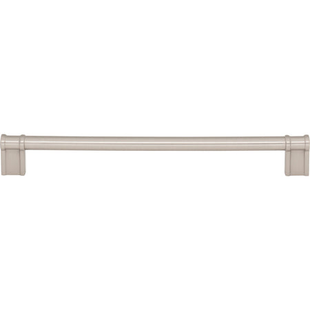 Top Knobs TK3386BSN: 8-13/16" Newburn D-Handle Cabinet Pull - Brushed Satin Nickel