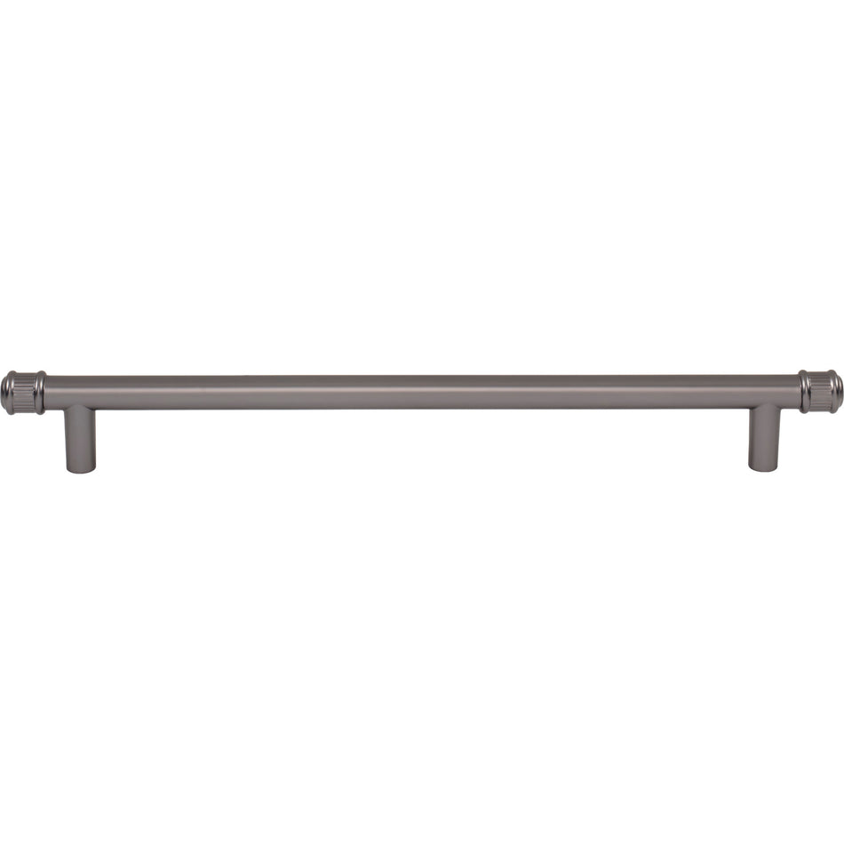 Top Knobs TK3295AG: 8-13/16" cc Elland Cabinet Pull - Ash Gray