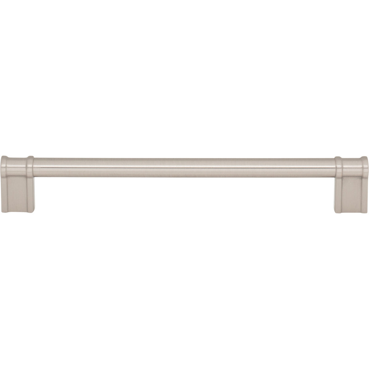 Top Knobs TK3385BSN: 7-9/16" Newburn D-Handle Cabinet Pull - Brushed Satin Nickel