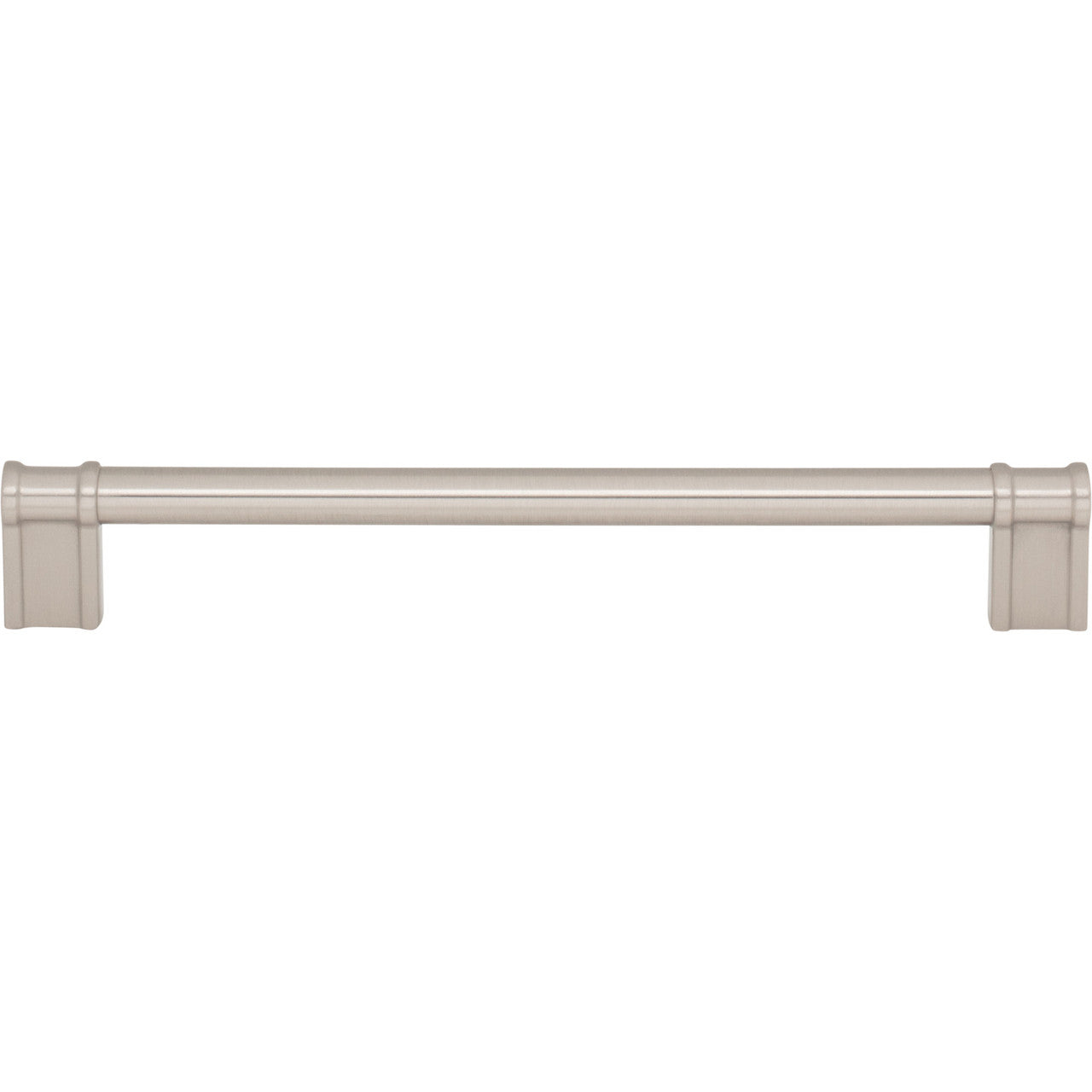 Top Knobs TK3385BSN: 7-9/16" Newburn D-Handle Cabinet Pull - Brushed Satin Nickel