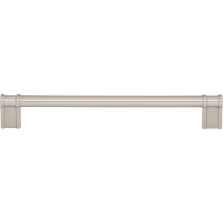 Top Knobs TK3385BSN: 7-9/16" Newburn D-Handle Cabinet Pull - Brushed Satin Nickel