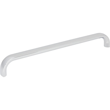 Top Knobs TK3348PC: 12" cc Brockwell Appliance Pull - Polished Chrome