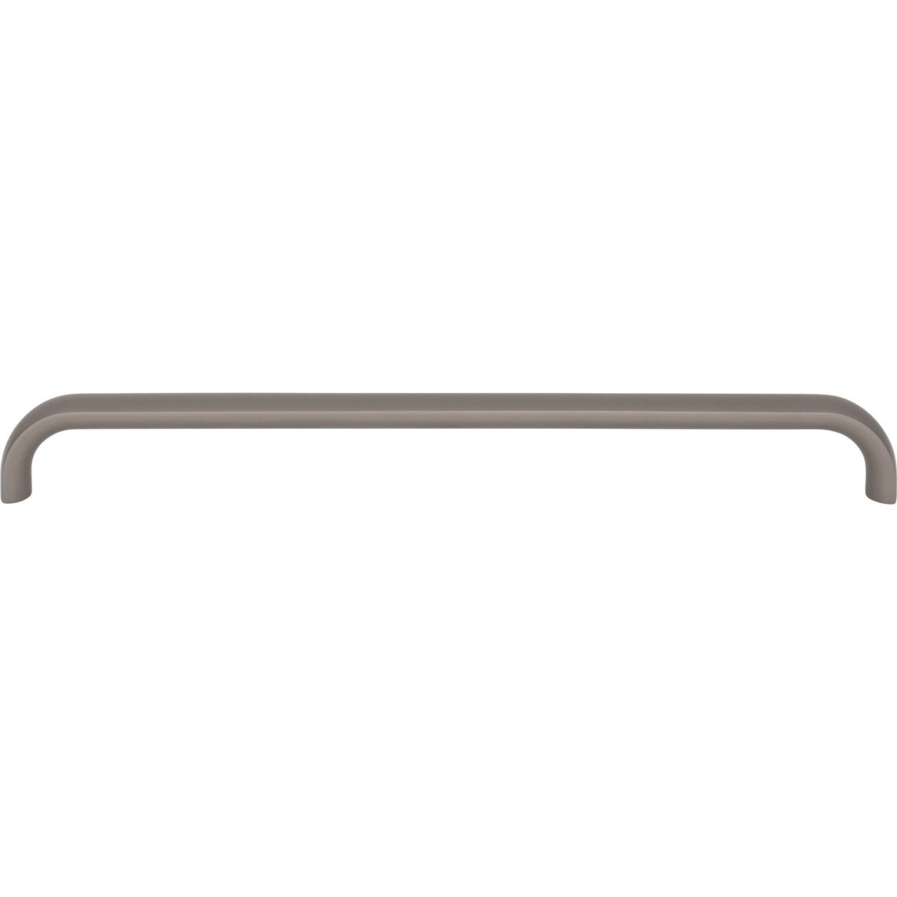 Top Knobs TK3346AG: 8-13/16" Brockwell D-Handle Cabinet Pull - Ash Gray