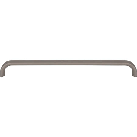 Top Knobs TK3346AG: 8-13/16" Brockwell D-Handle Cabinet Pull - Ash Gray