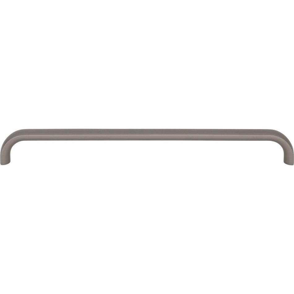 Top Knobs TK3346AG: 8-13/16" Brockwell D-Handle Cabinet Pull - Ash Gray