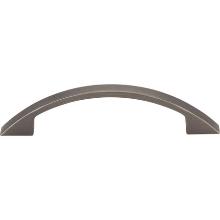 Elements 8004-BNBDL: 96 mm cc Somerset Arch Cabinet Pull - Brushed Pewter