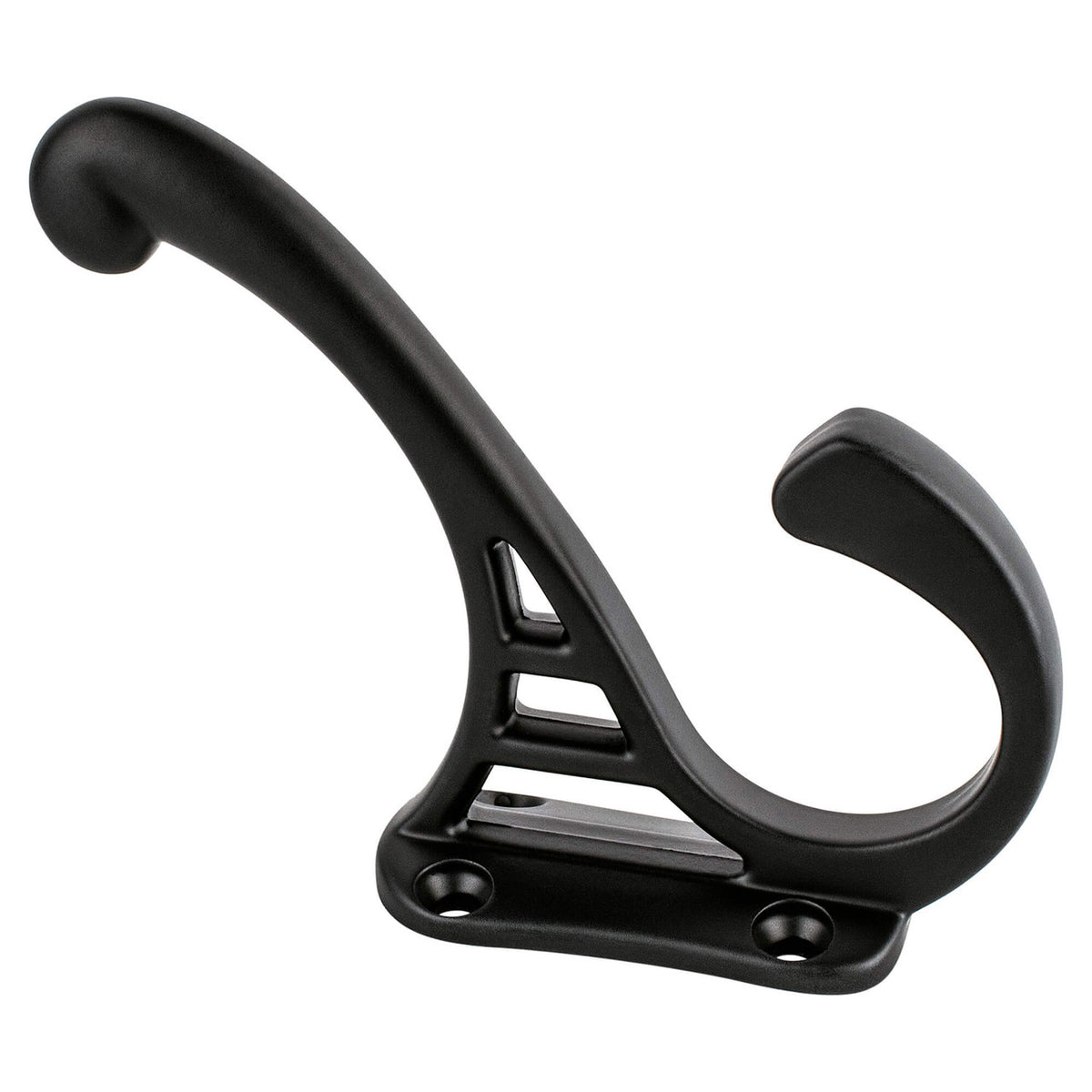 Berenson 8014-55: Prelude Double Wall Hook - Matte Black