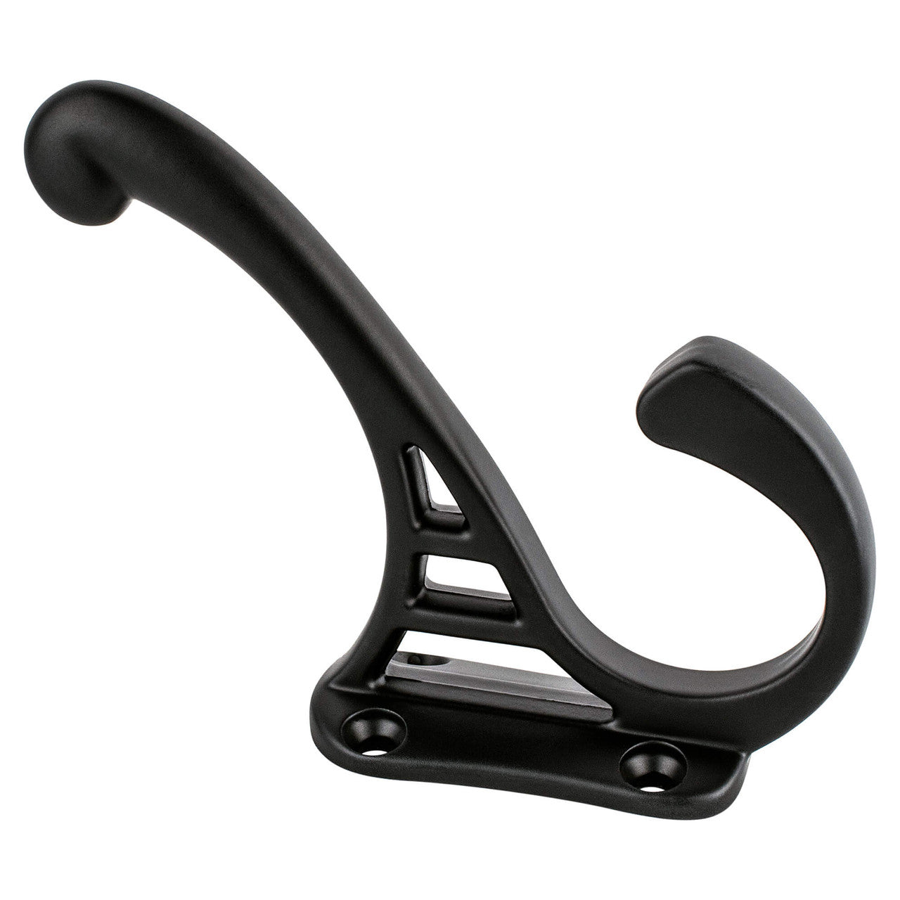 Berenson 8014-55: Prelude Double Wall Hook - Matte Black