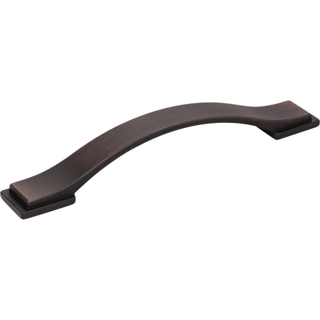 Jeffrey Alexander 80152-128DBAC: 128mm cc Mirada Arch Cabinet Pull - Brushed Oil Rubbed Bronze