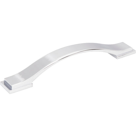 Jeffrey Alexander 80152-128PC: 128mm cc Mirada Arch Cabinet Pull - Polished Chrome