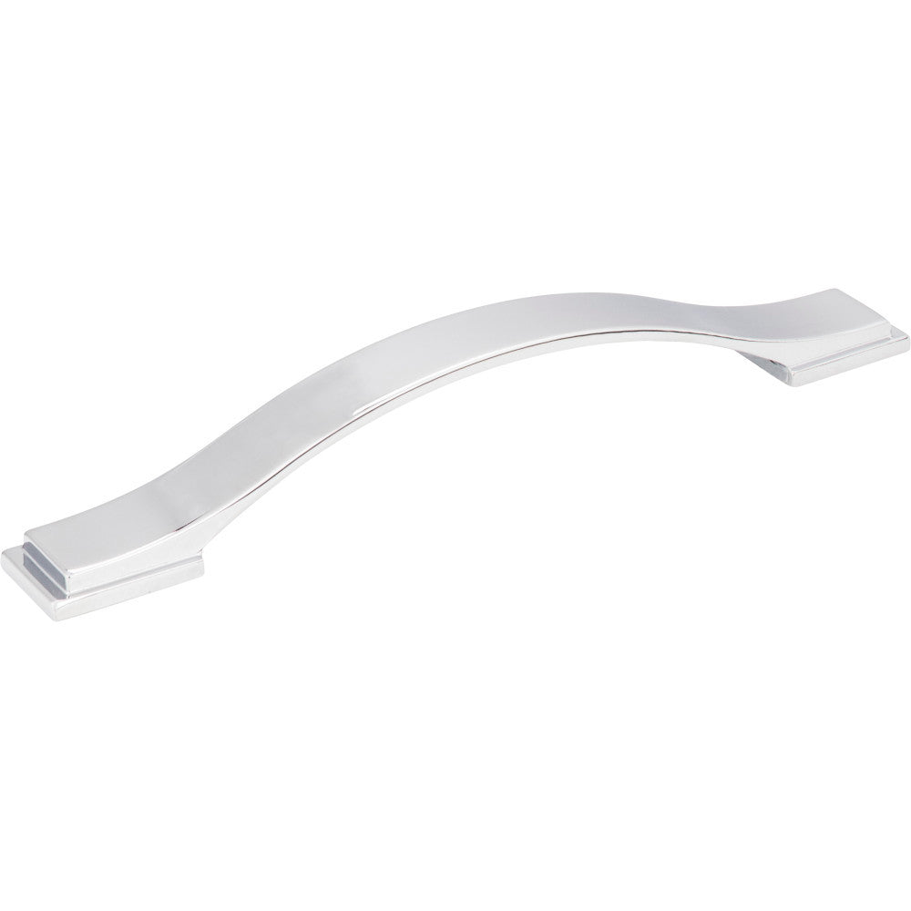 Jeffrey Alexander 80152-160PC: 160mm cc Mirada Arch Cabinet Pull - Polished Chrome