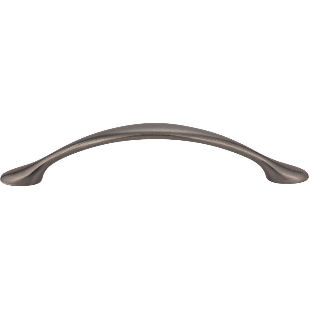 Elements 80815-BNBDL: 128 mm cc Somerset Arch Cabinet Pull - Brushed Pewter