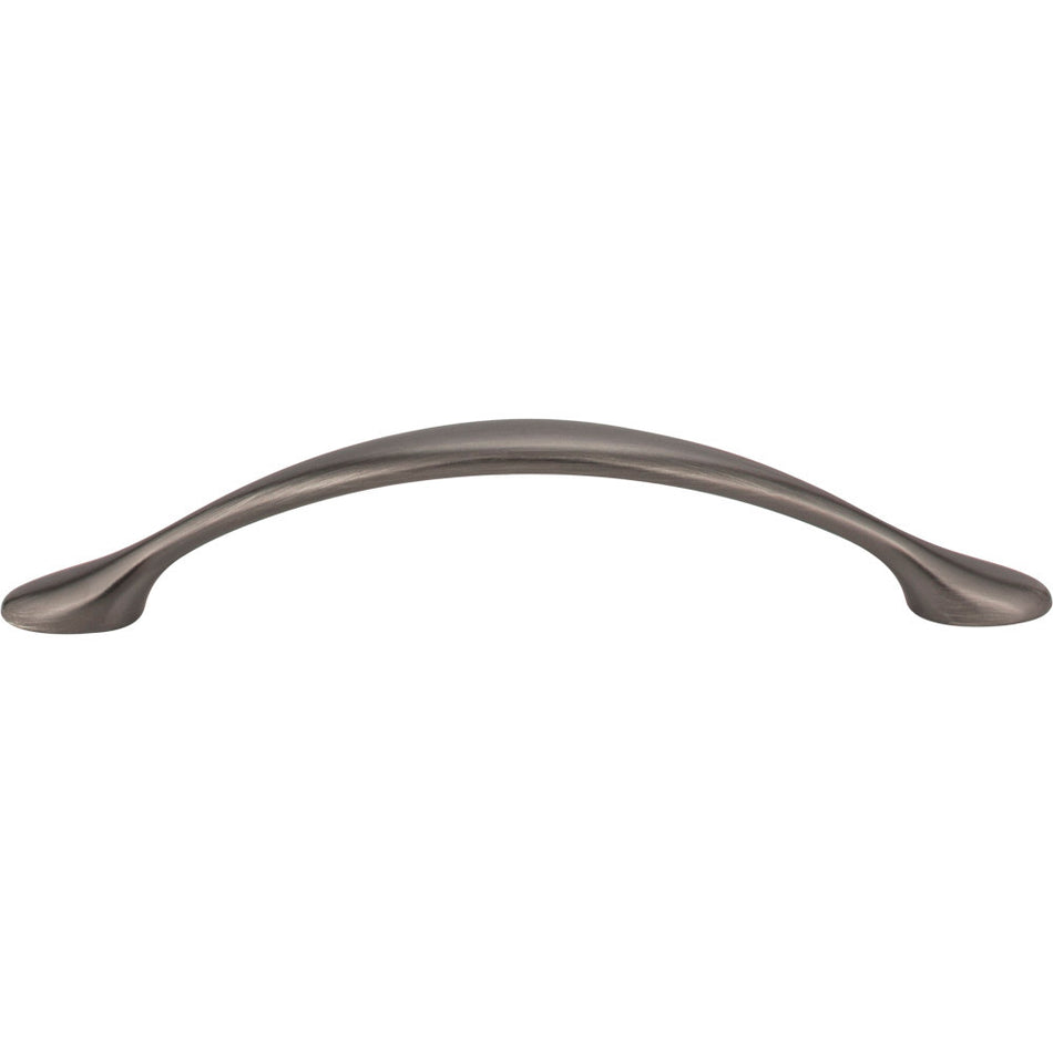 Elements 80815-BNBDL: 128 mm cc Somerset Arch Cabinet Pull - Brushed Pewter