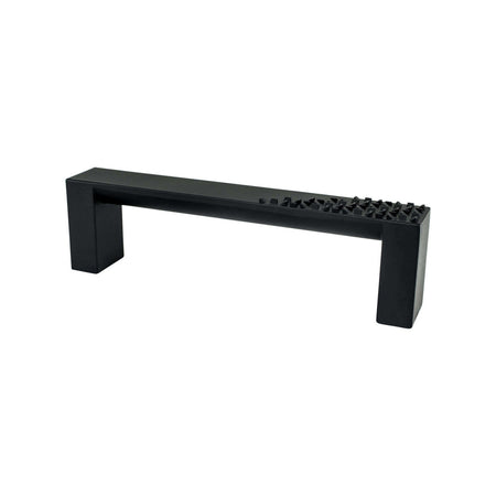 Berenson 8091-1055: 96mm cc Roque Cabinet Pull - Matte Black