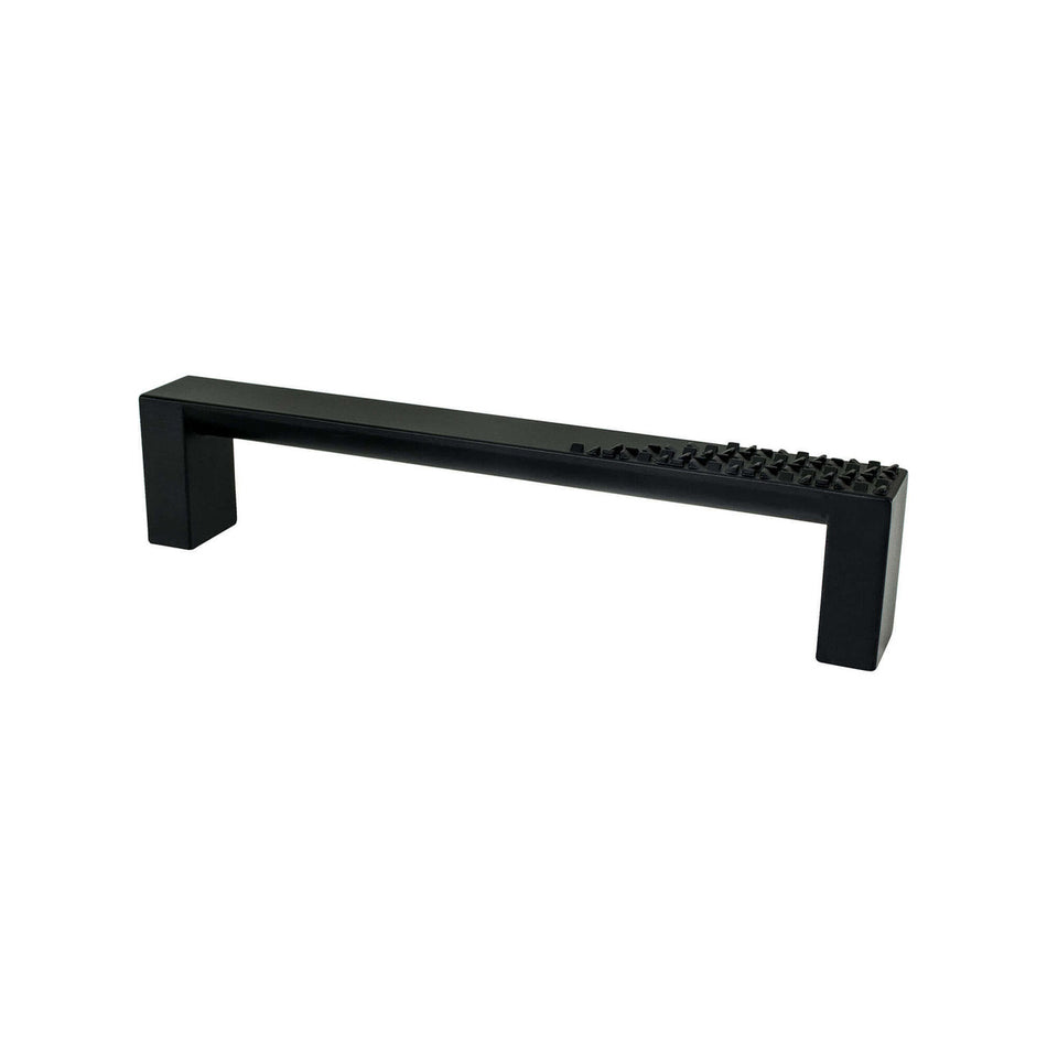 Berenson 8092-1055: 128mm cc Roque Cabinet Pull - Matte Black