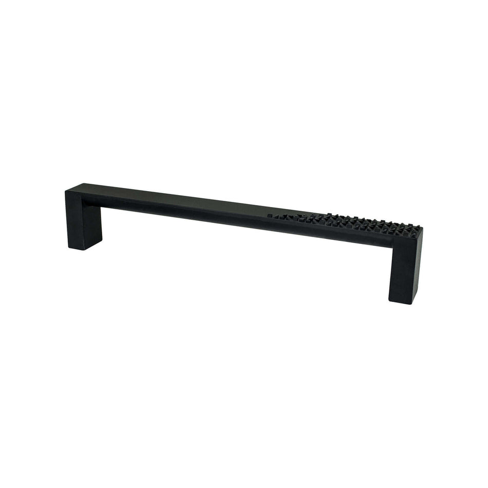 Berenson 8093-1055: 160mm cc Roque Cabinet Pull - Matte Black