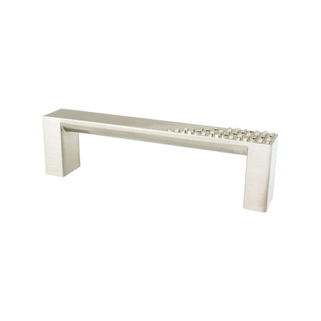 Berenson 8097-1BPN: 96mm cc Roque Cabinet Pull - Brushed Nickel