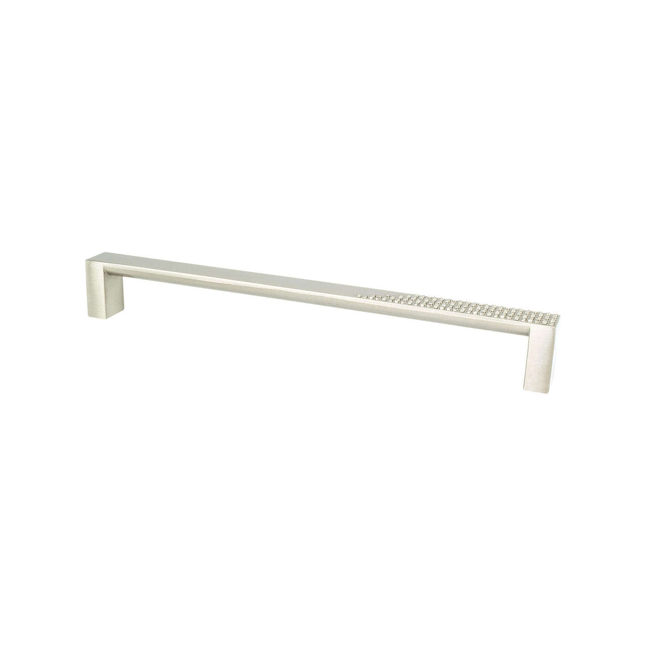 Berenson 8100-1BPN: 224mm cc Roque Cabinet Pull - Brushed Nickel
