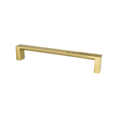 Berenson 8105-1MDB: 160mm cc Roque Cabinet Pull - Modern Brushed Gold