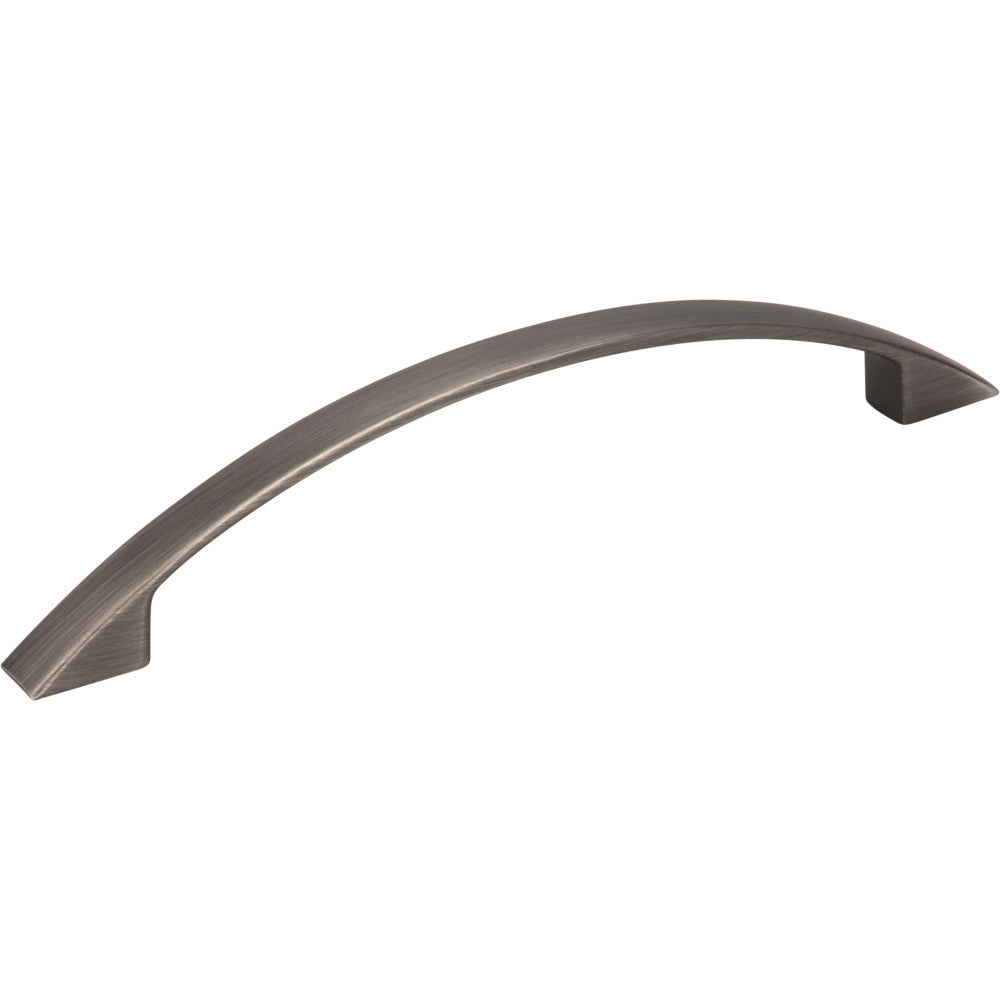 Elements 81065-BNBDL: 128 mm cc Somerset Arch Cabinet Pull - Brushed Pewter